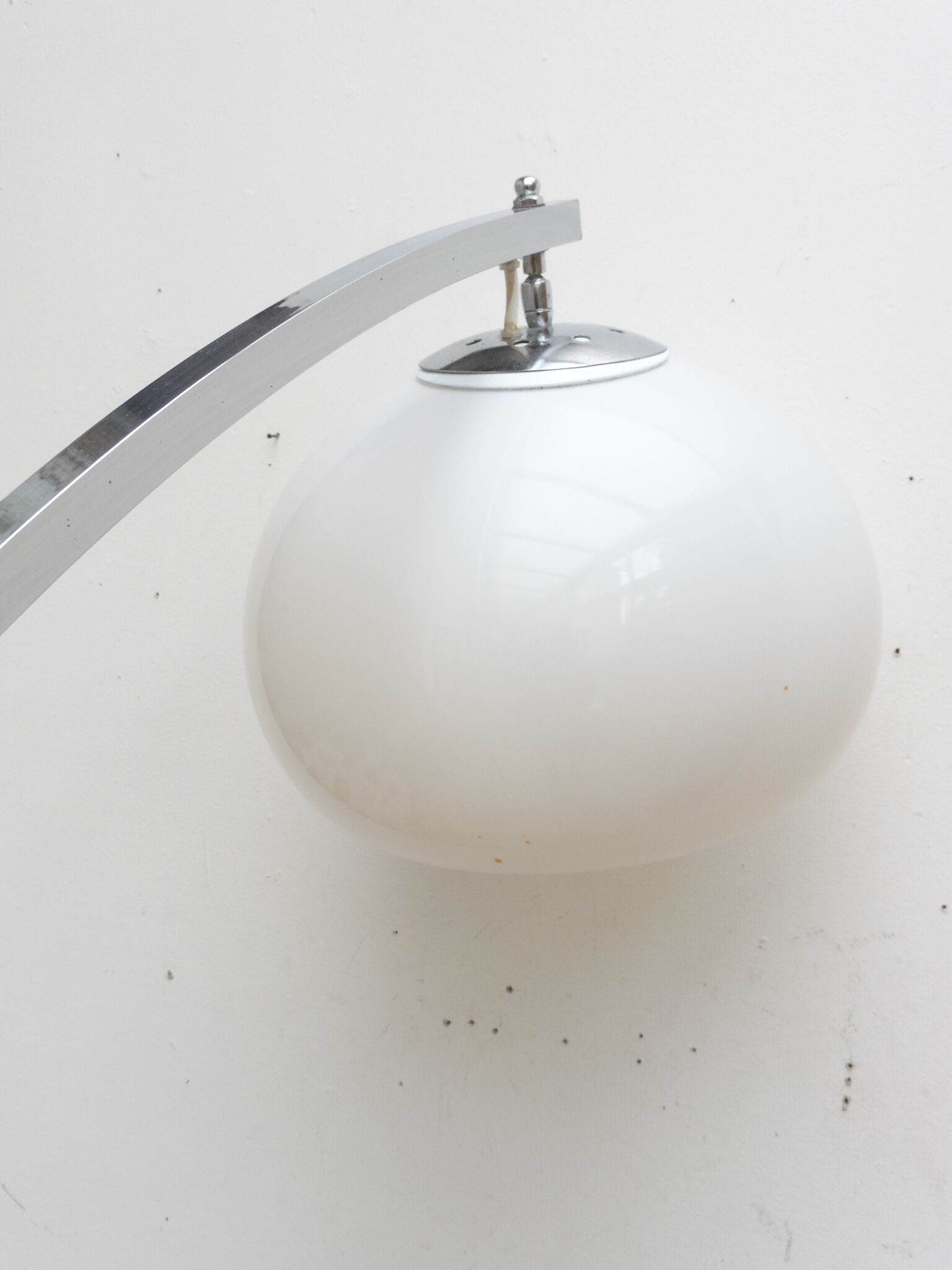 Arcos floor lamp 70s marble base