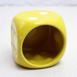 Dice Shaped Ceramic Pot