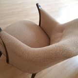 Danish chair organic 50s/60s (two are available)
