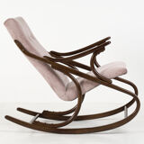Bentwood rocking chair from TON, 1960s