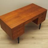 Teak desk, Danish design, 1970s, production: Denmark