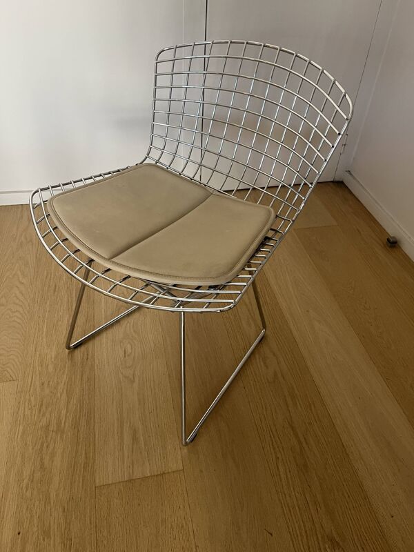 Chaise wire Harry BERTOIA