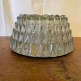 Antique Cast Crystal Wall Light Ceiling Lamp + Vintage Black Bracket #C71