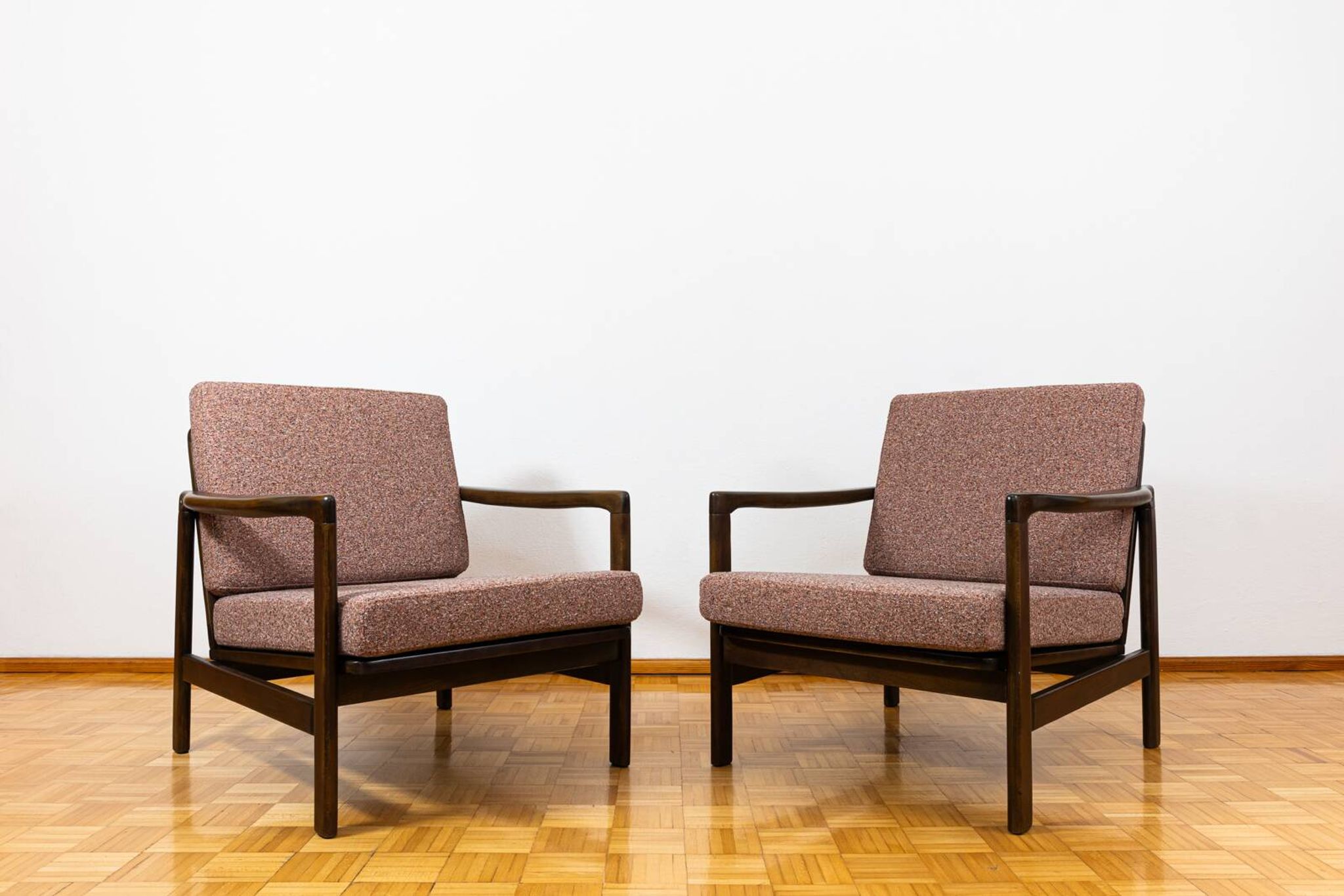 Pair Of Armchairs B-7522 By Zenon Bączyk, Poland, 1960’S