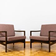 Pair Of Armchairs B-7522 By Zenon Bączyk, Poland, 1960’S