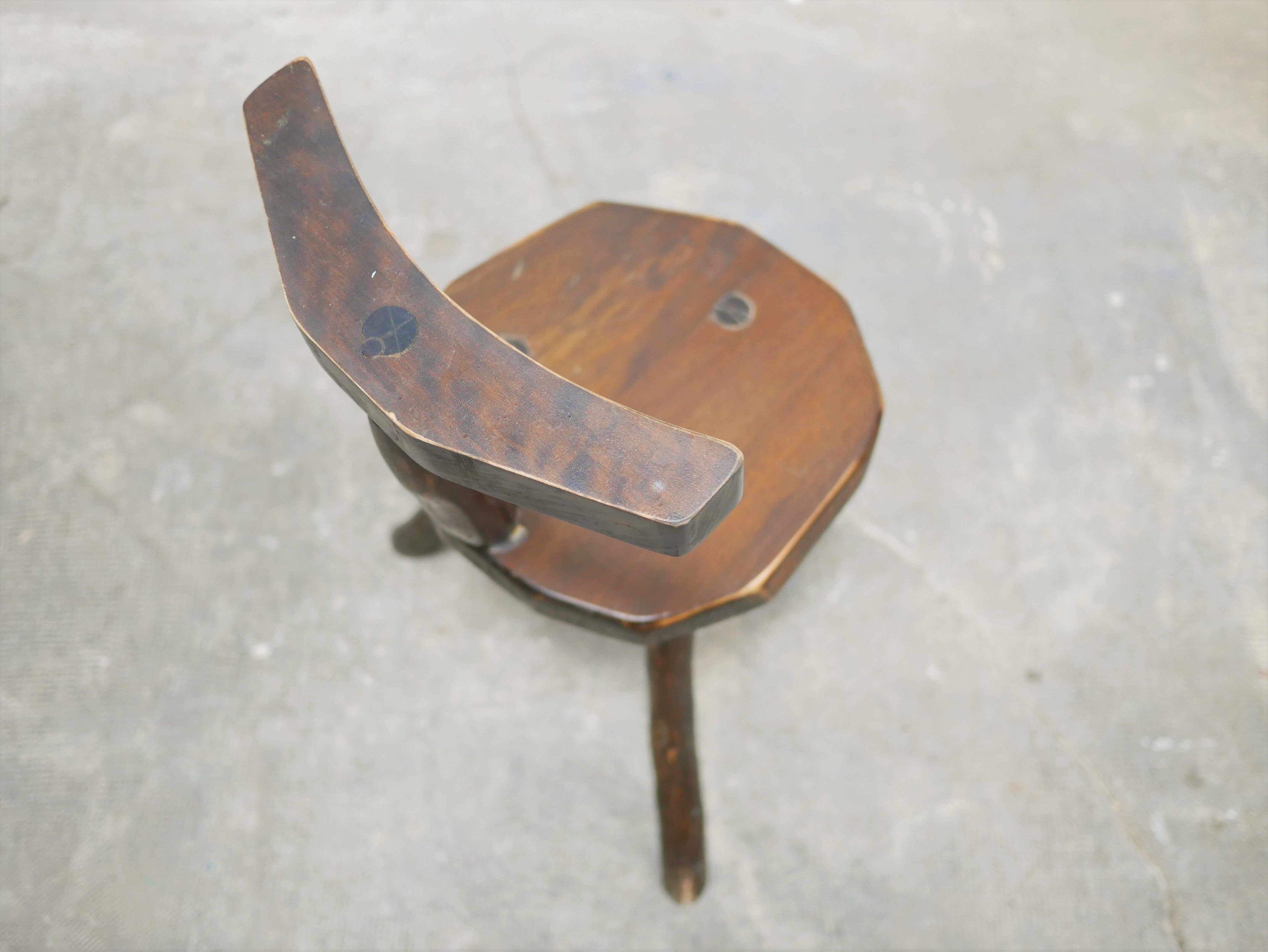 Vintage brutalist chair