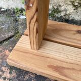 Vintage pine wall shelf