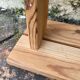 Vintage pine wall shelf