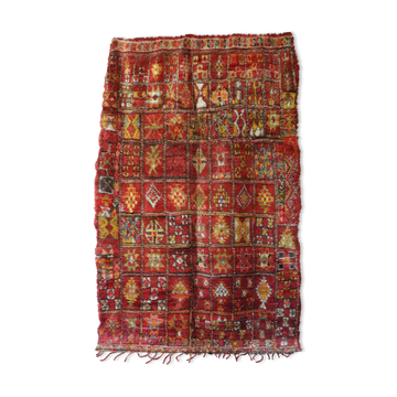 Old moroccan carpet - 214 x 340 cm