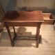 Rectangular side table from the eighteenth century.
