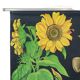Large Vintage School Card Sunflower Jung Koch Quentell 117cm