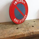 Panel Prohibition to park