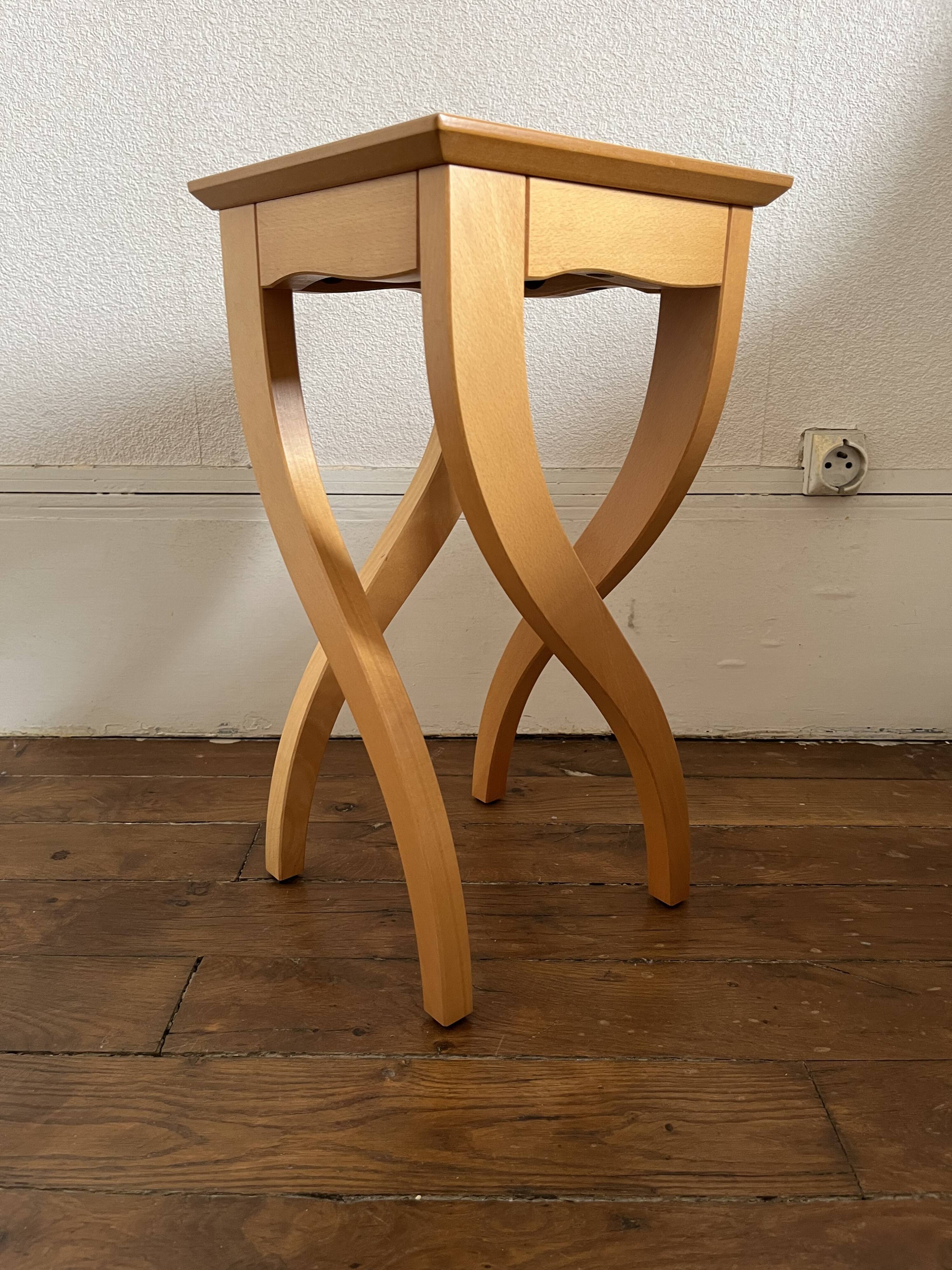 Side table / bedside table / plant stand