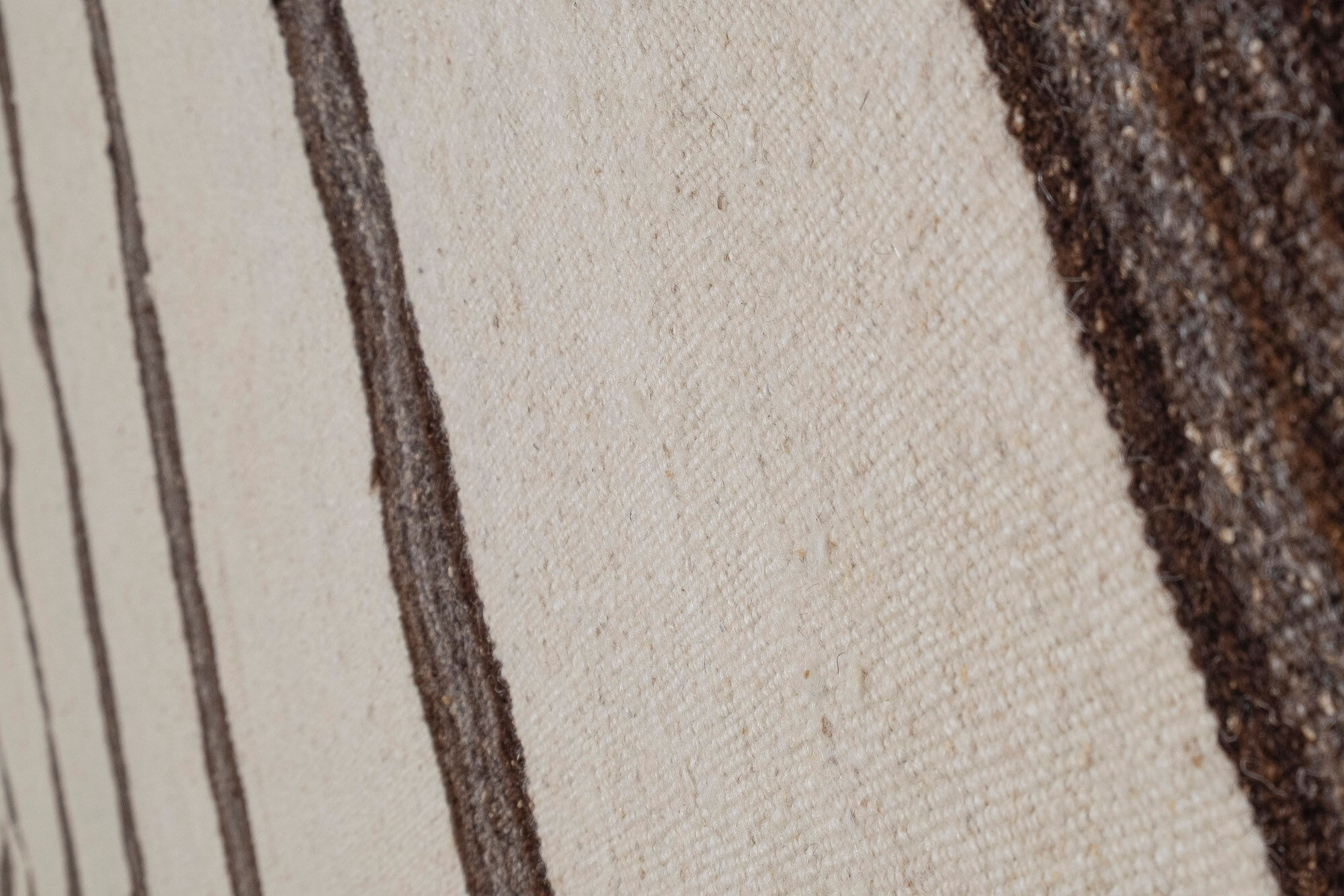 Turkish hemp kilim rug runner 160 x 400 cm