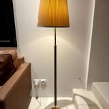 Ewå G7-BM floor lamp, teak and brass, 1940s/1950s