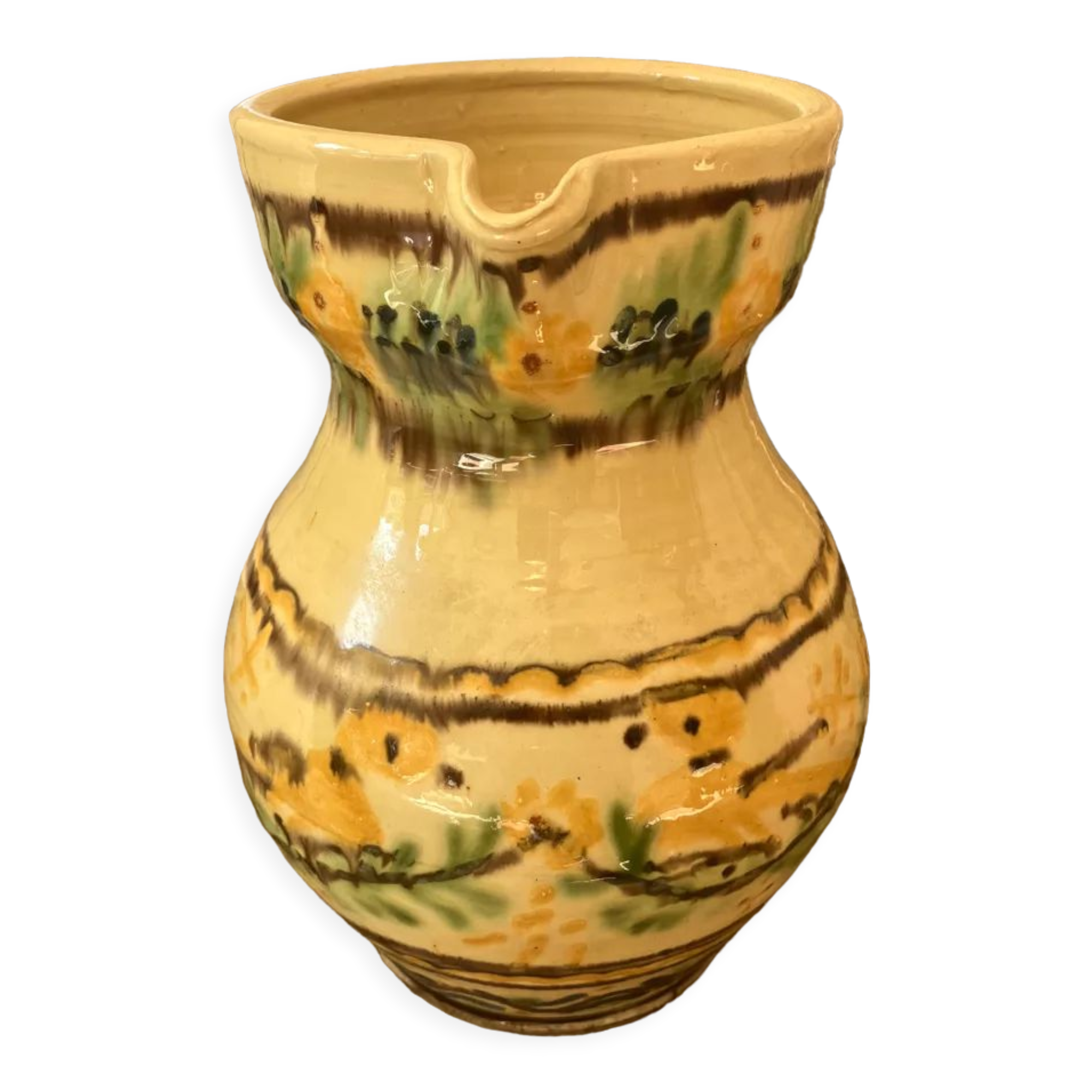 Savoyard pottery pitcher