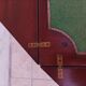 Game table in mahogany late 19th