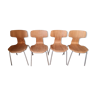 4 Hammer chairs by Arne Jacobsen