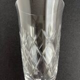 6 crystal champagne flutes