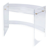 1970s plexiglass console by David Lange