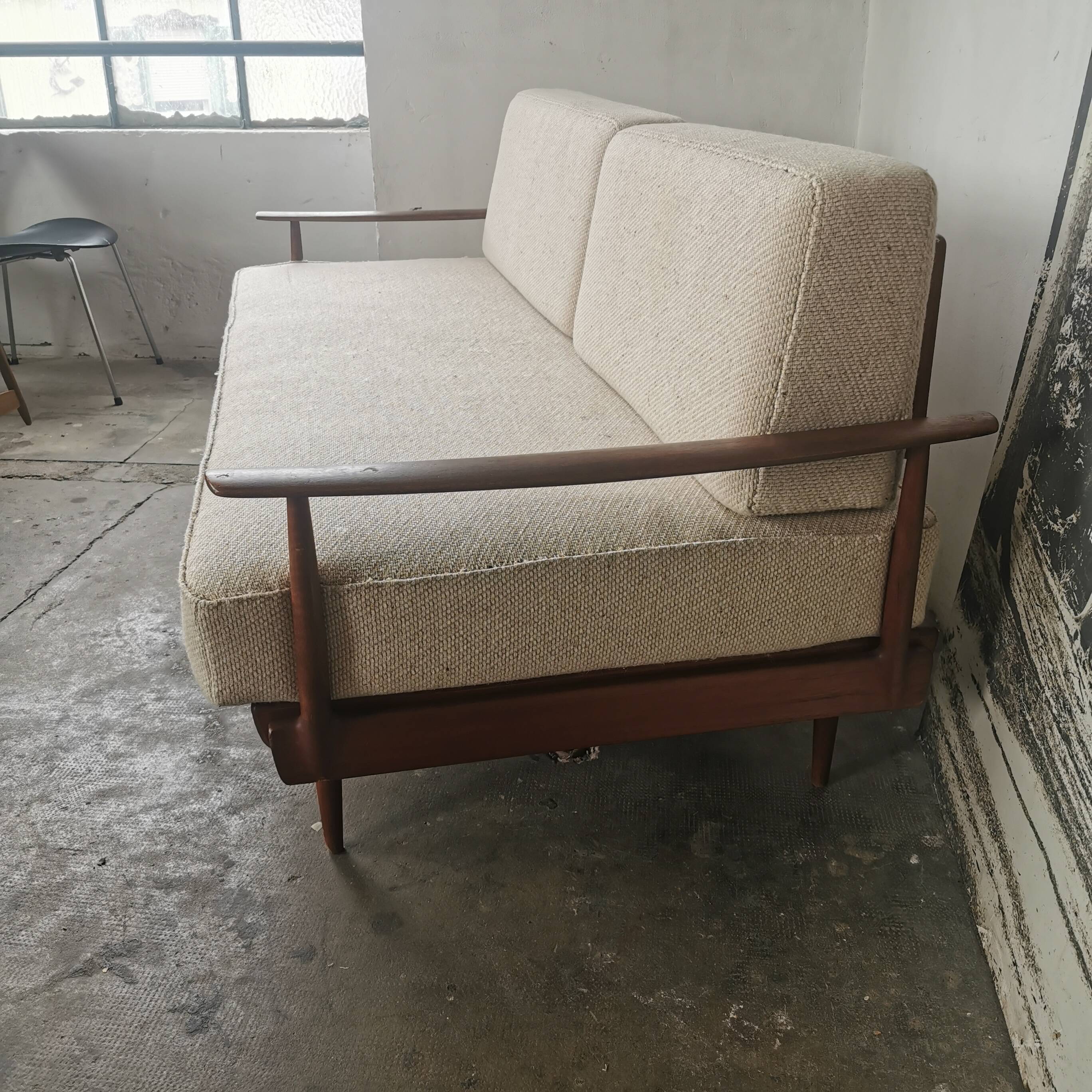 Bench, daybed knoll Antimotte vintage 60s