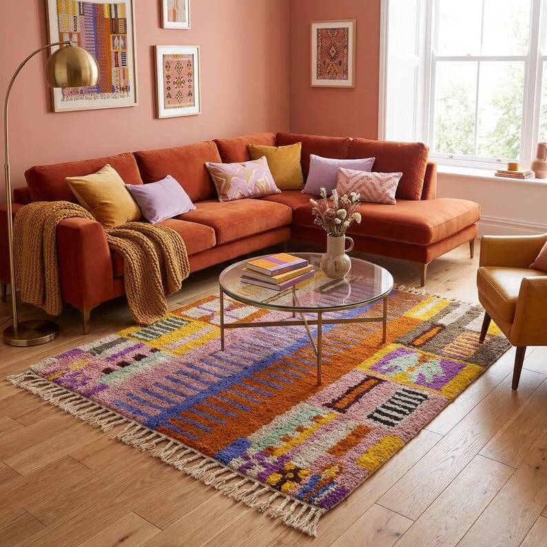 Handmade Moroccan rug 200cm x 300cm