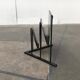 Postmodern vintage magazine rack by Markus Börgens for D-Tec, 1980s.