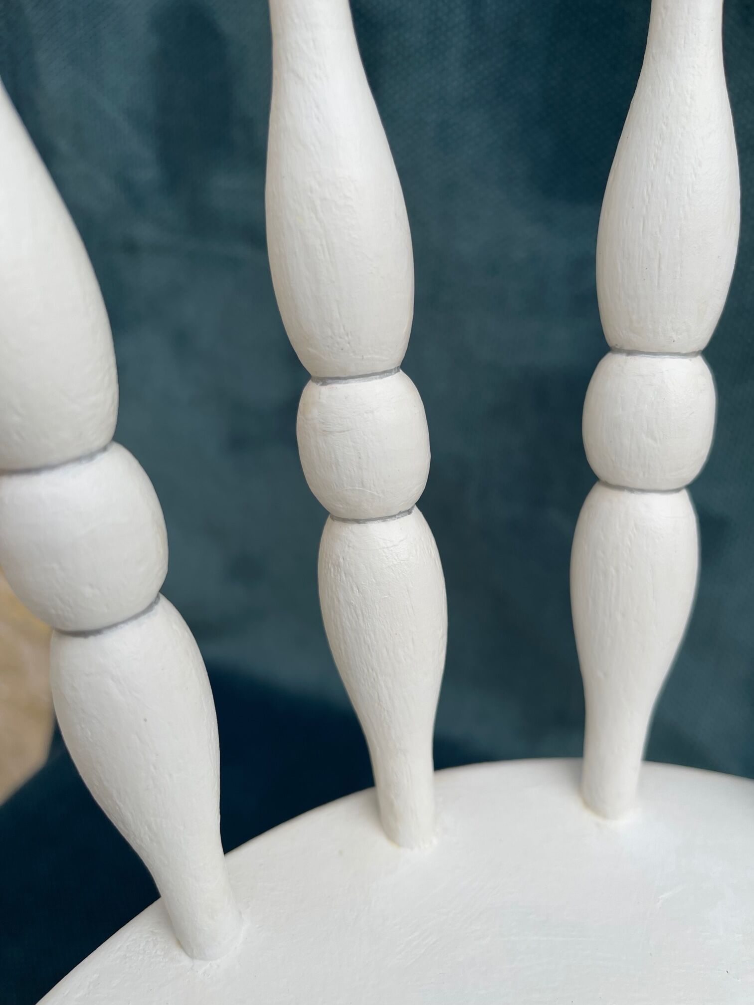 Turned wooden child’s chair