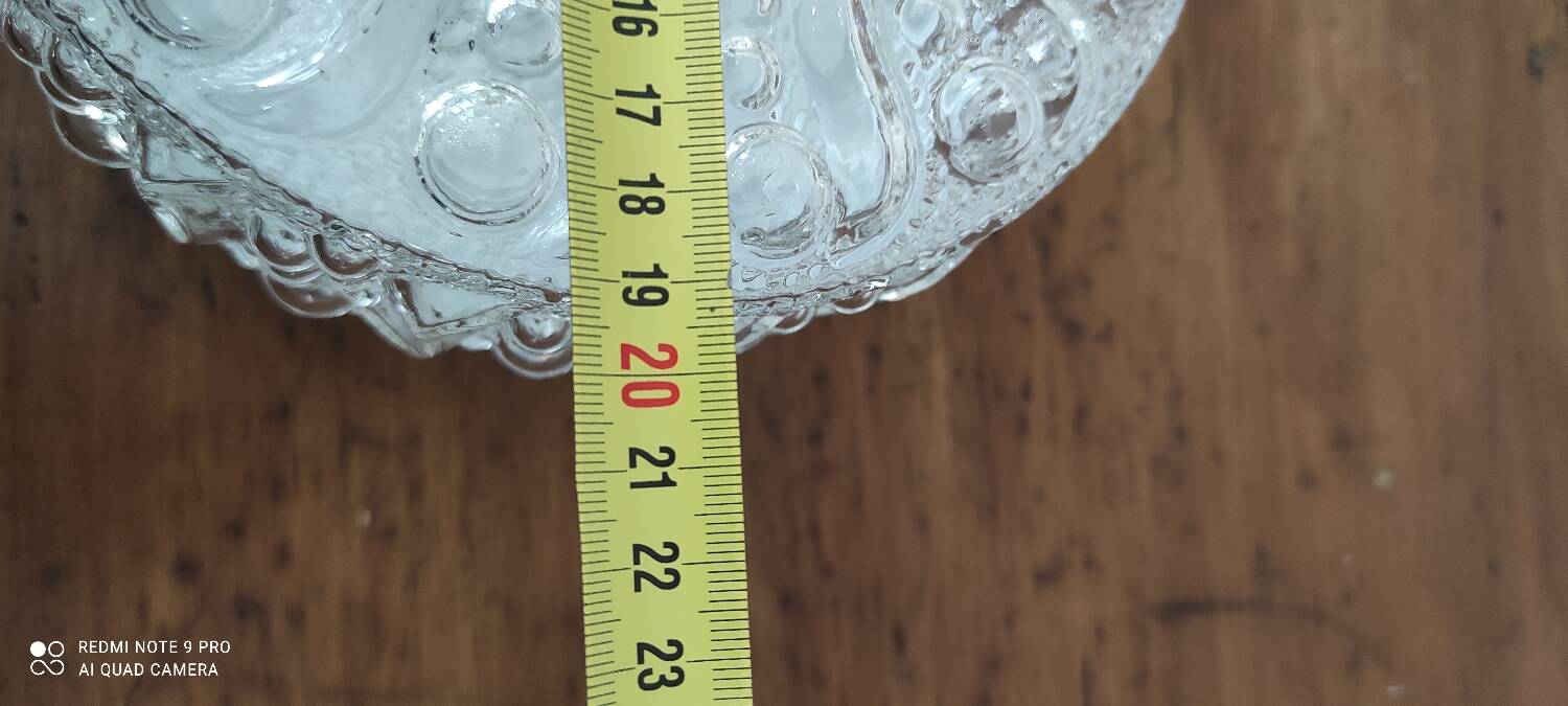 Vintage Glass Wall/Ceiling Light