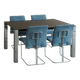 Dining set by Saporiti
