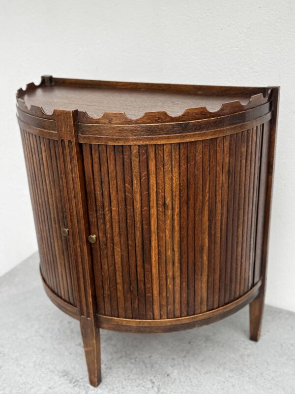 Bar vintage en demi-lune