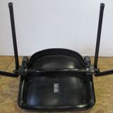4 chaises Vertebra noires