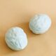 Pair of Limoges porcelain nut boxes