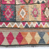 2x12 Narrow Vintage Runner Rug, 76x363Cm