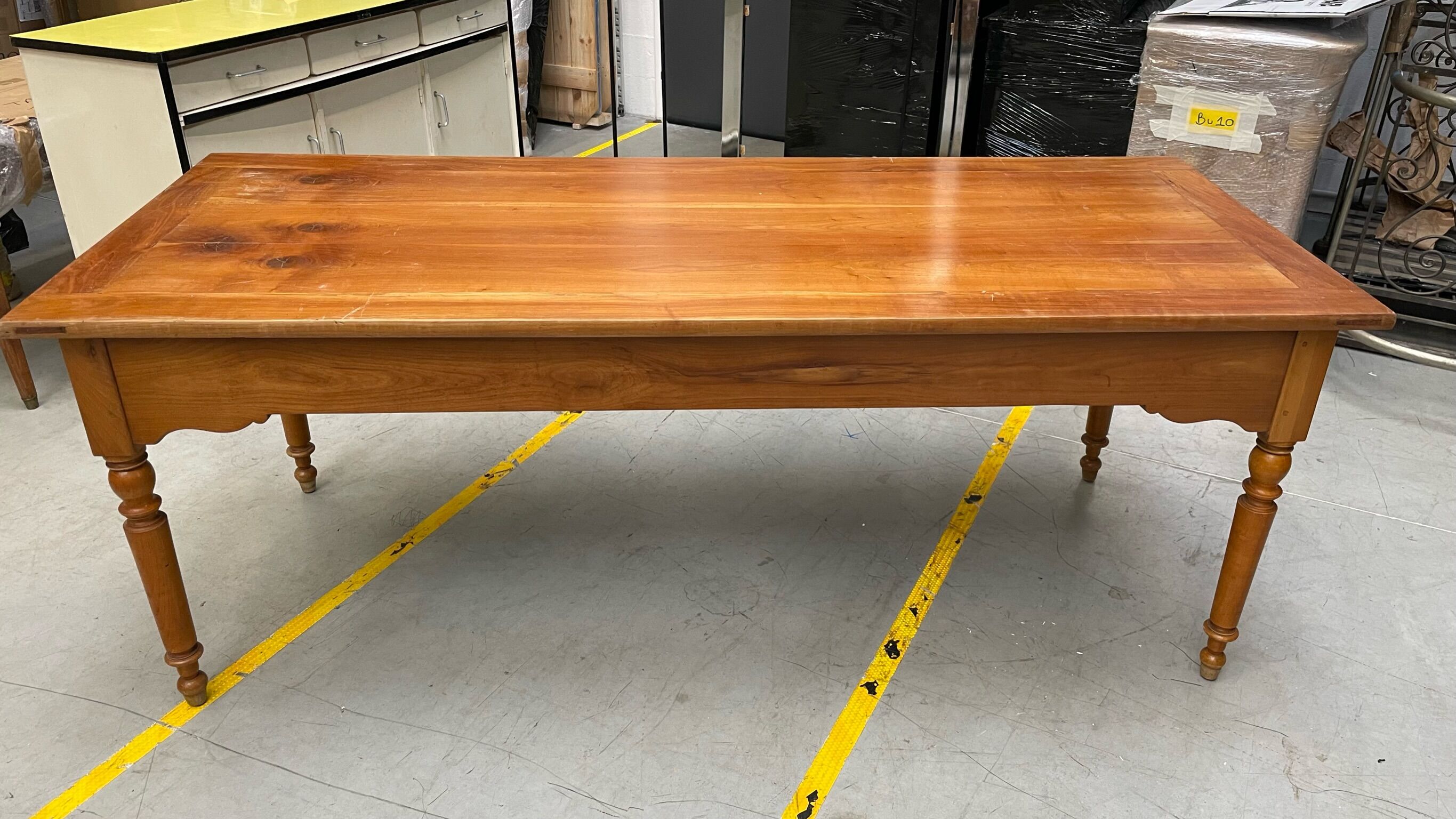 Large wooden table