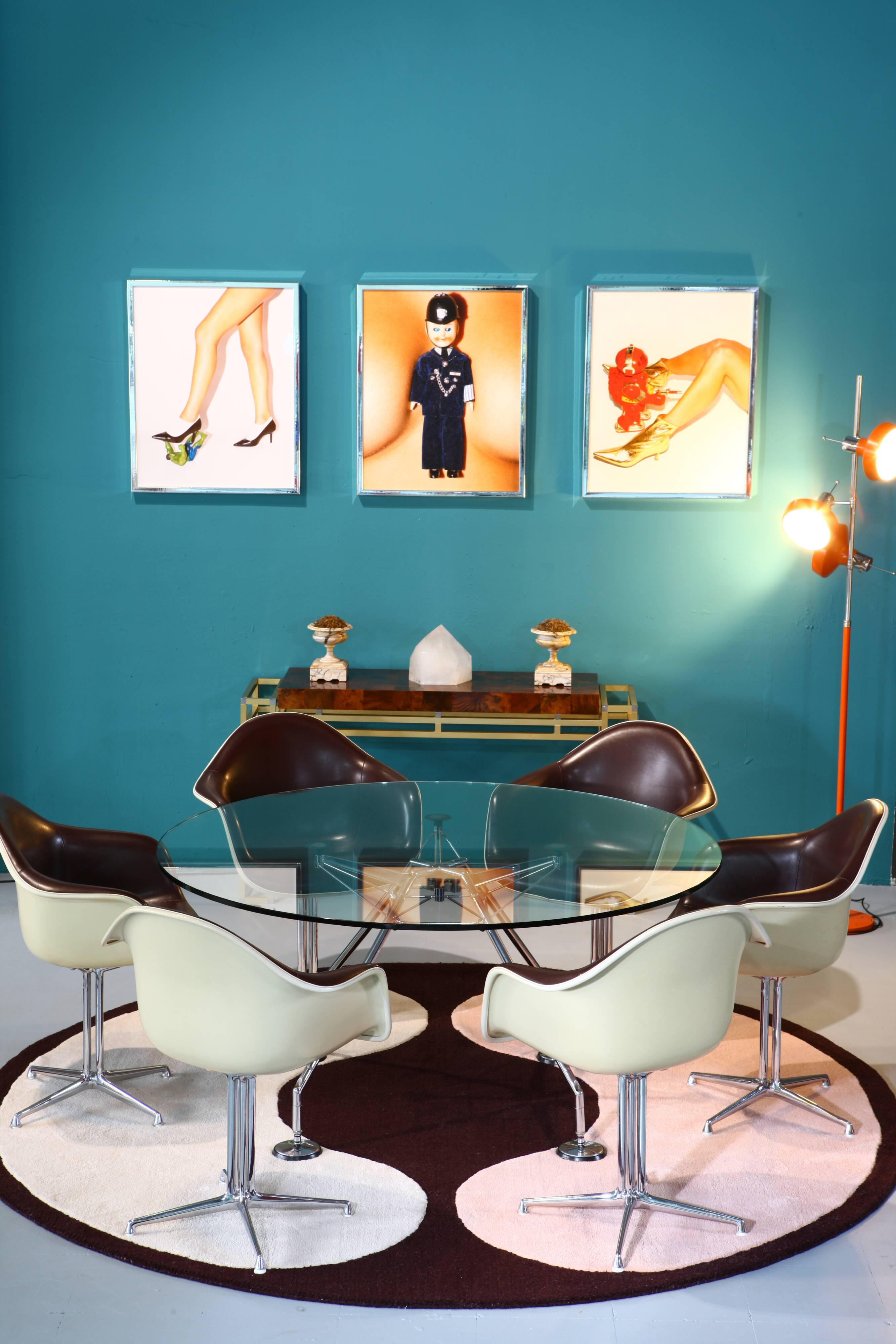 Dax chairs by Ray and Charles Eames for Vitra, 1960s, Set of 6