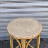 Rattan stool 1960