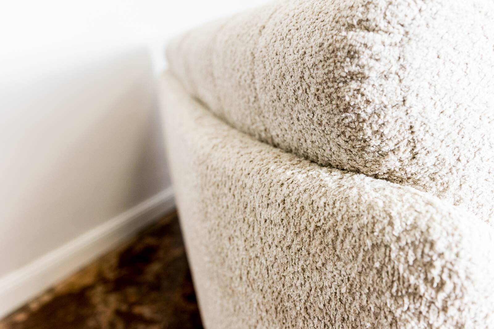 Customizable Space Age Living Room Set Atlantis in Beige Boucle 1970's, Czechoslovakia