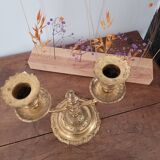 Candlestick No. 2, 2 brass lights