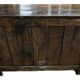 Louis XIII period Burgundy sideboard in solid oak and walnut circa 1680
