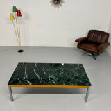 Vintage 70s brown leather ottoman chair design DE SEDE DS-31