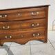 Walnut chest of drawers
