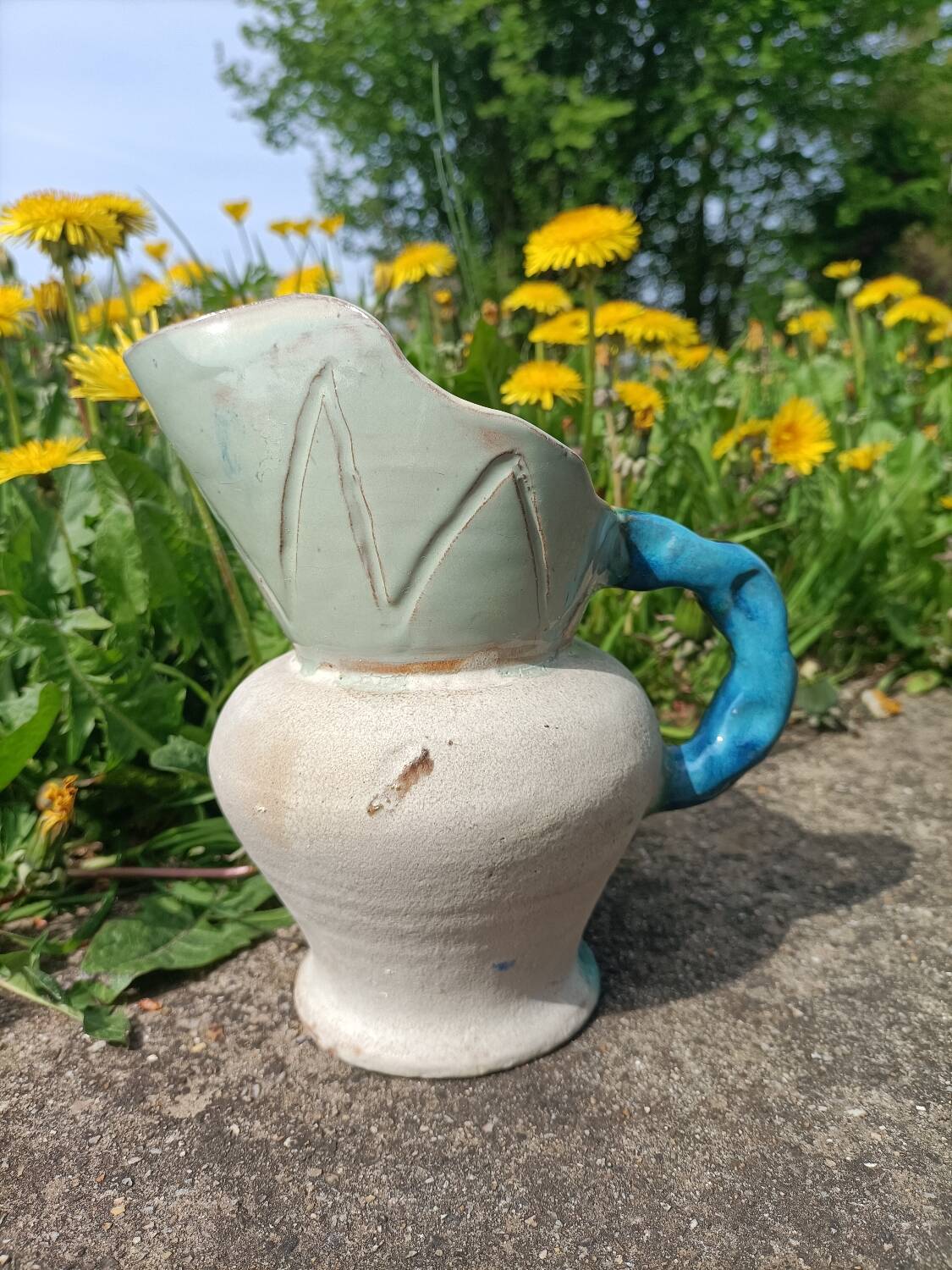 Decorative pitcher in a Southern spirit