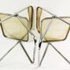 Pair of Plia chairs, Anonima Castelli, designed by Giancarlo Piretti, Italy