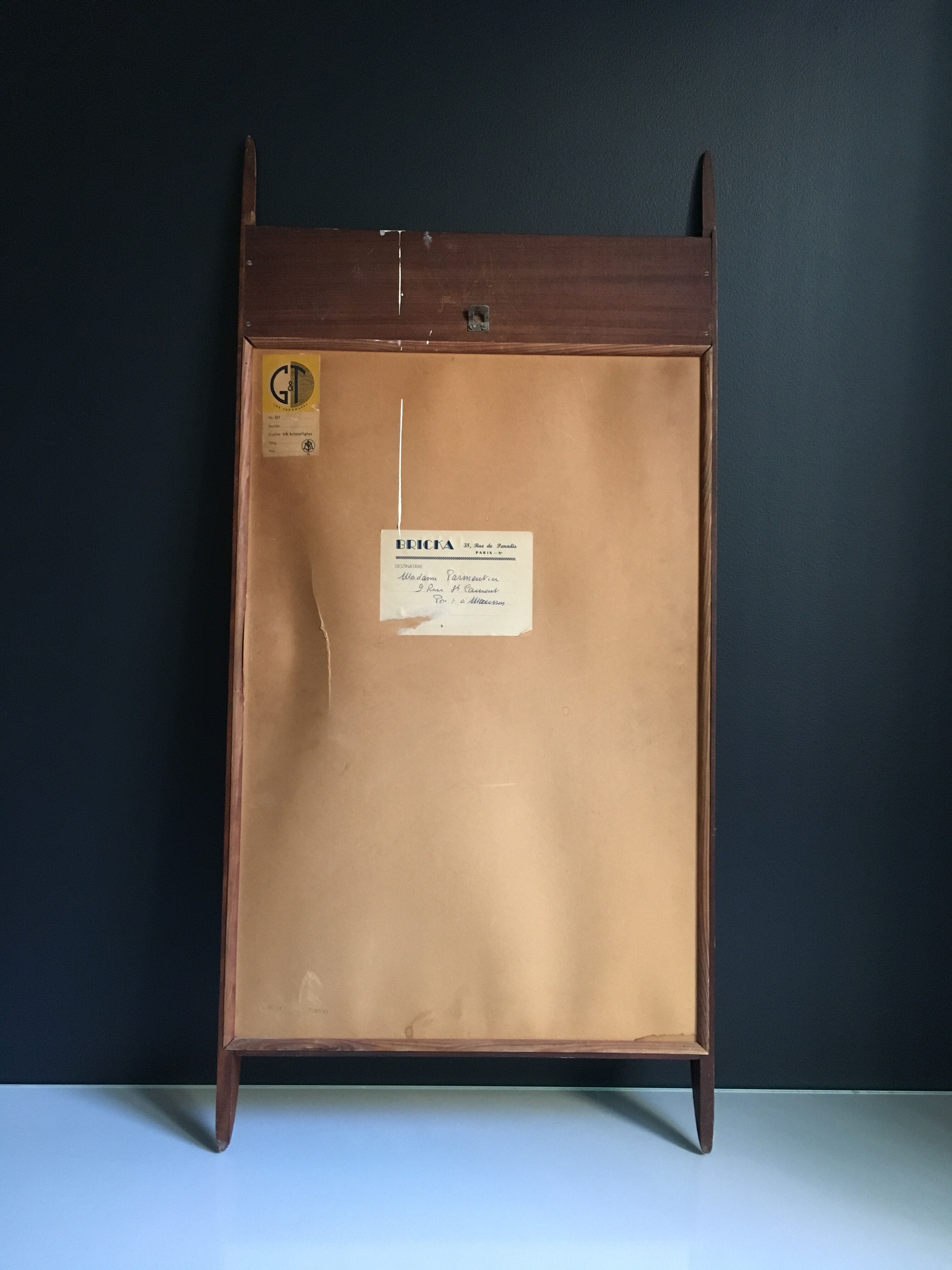 Miroir scandinave vintage
