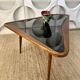 Vintage Coffee Table by Charles Ramos Free Form 1950