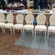 Beautiful set of six antique Louis XVI style chairs
