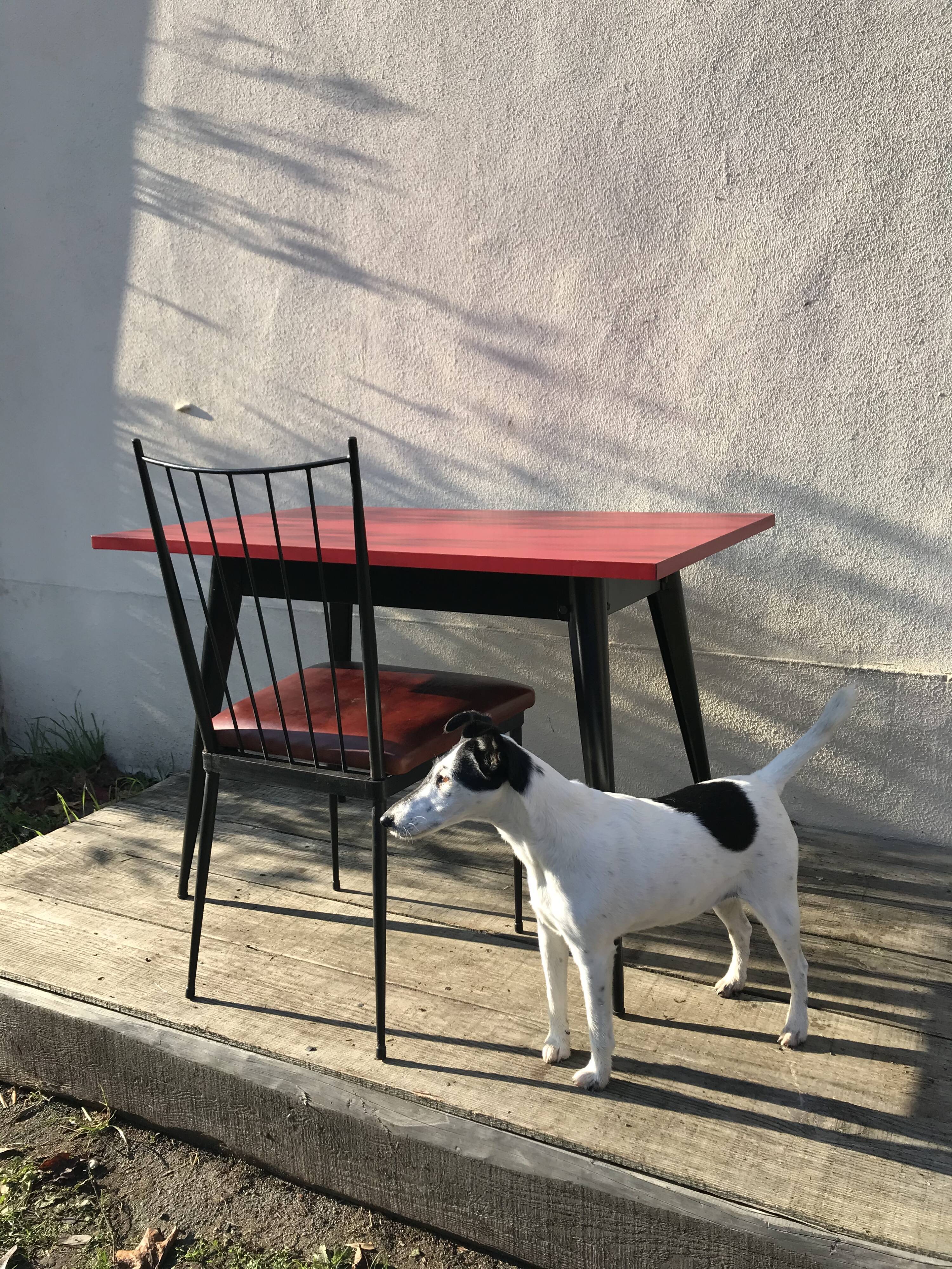 Bureau Tolix vintage 1950-60