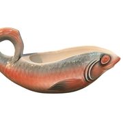 Sarreguemines Digoin, 16-piece Art Deco fish service circa 1930