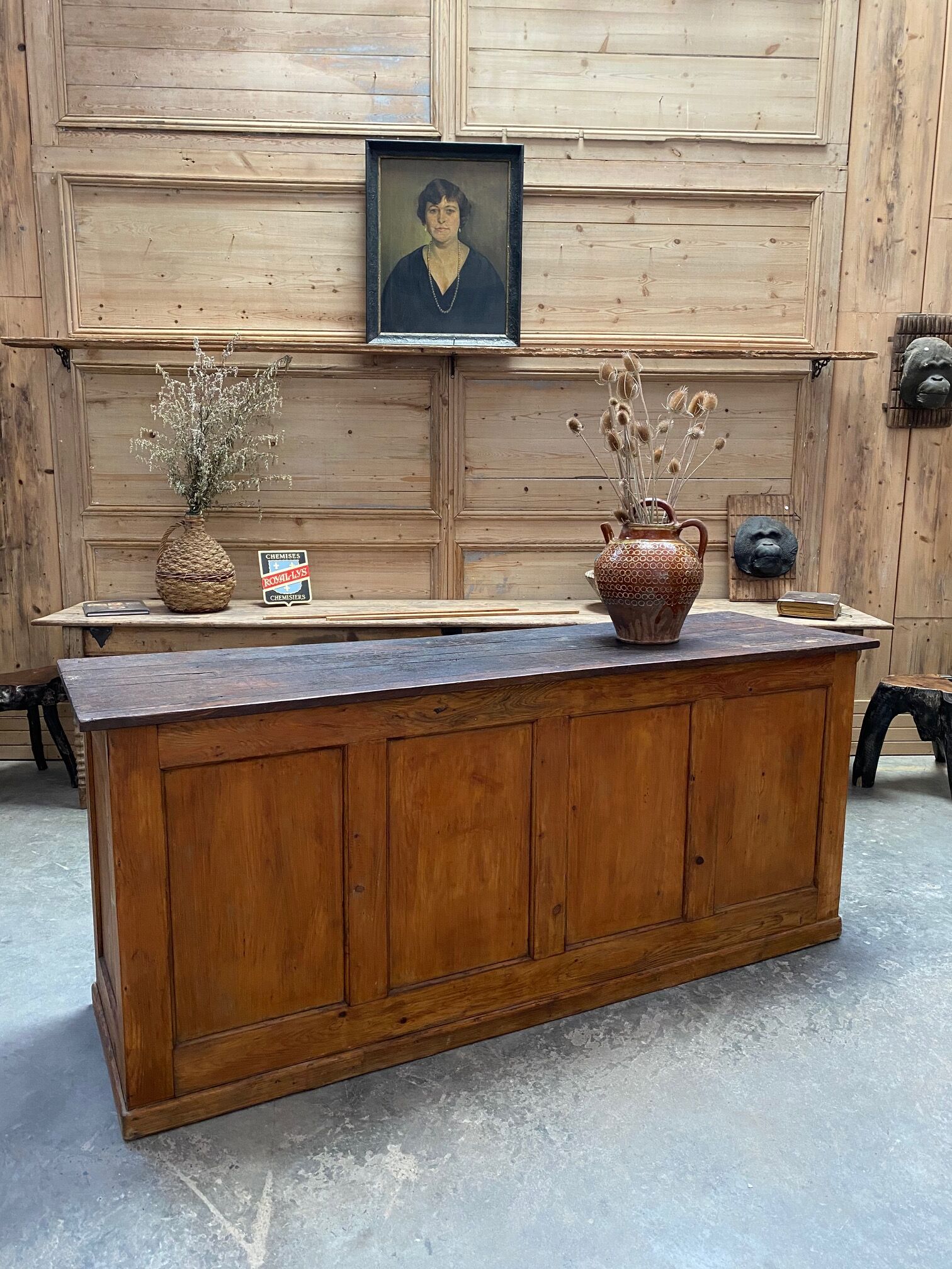 Former store counter